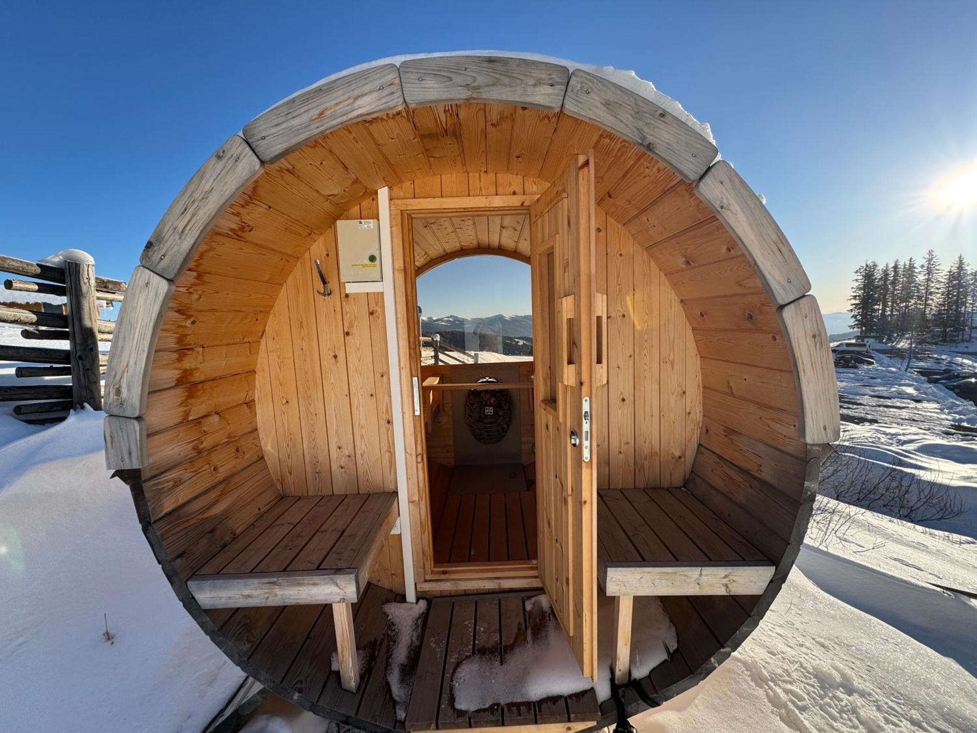 Berglisl - Direkt An Der Schipiste! Neue Ferienwohnung Mit Sauna Klippitztorl Ngoại thất bức ảnh